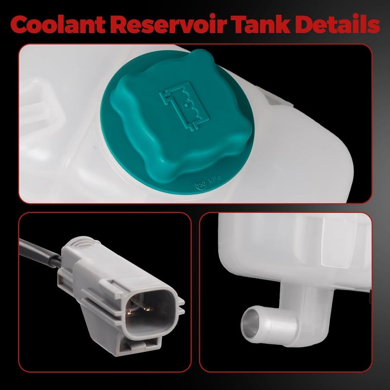 PYHAUTO Engine Coolant Reservoir Tank Compatible with XC90 XC70 S80 Replace 603-667 30760100 86834553 - Image 3